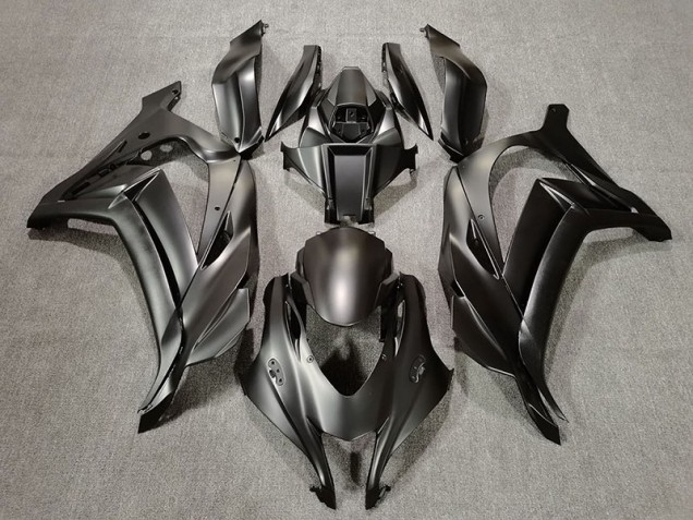 Matte Black 2016-2019 Kawasaki ZX10R Motorcycle Fairing