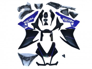 Matte Black & Blue 2010-2015 Aprilia RSV4 1000 Motorcycle Fairing