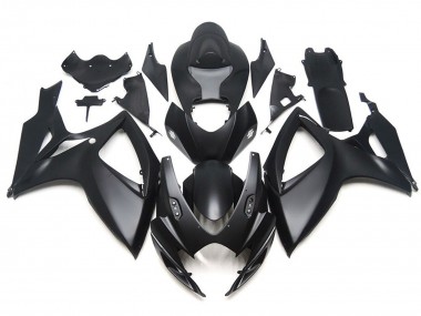 Matte Black OEM Custom Style 2006-2007 Suzuki GSXR 600-750 Motorcycle Fairing