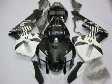 Matte Black & Puisher Logos 2005-2006 Honda CBR600RR Motorcycle Fairing