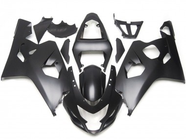 Matte Black Style 2004-2005 Suzuki GSXR 600-750 Motorcycle Fairing