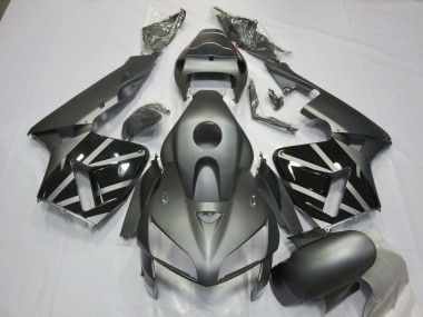 Matte Grey & Black 2005-2006 Honda CBR600RR Motorcycle Fairing