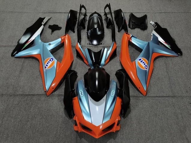 Matte Gulf 2008-2010 Suzuki GSXR 600-750 Motorcycle Fairing