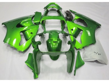 Metallic Green 2000-2002 Kawasaki ZX6R Motorcycle Fairing