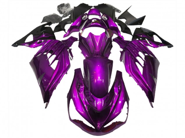 Mood Purple Gloss 2012-2021 Kawasaki ZX14R Motorcycle Fairing