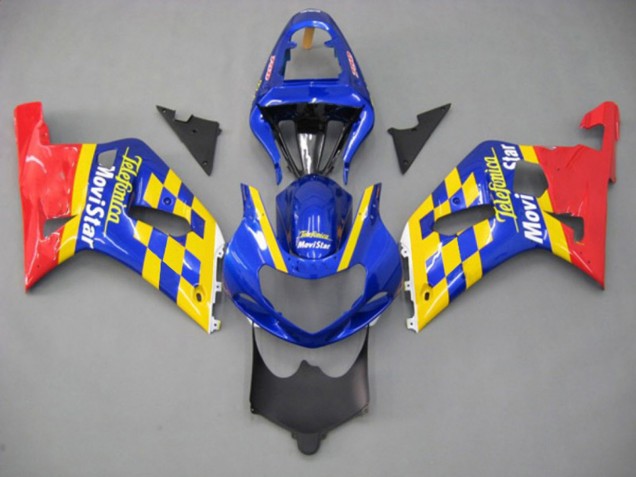 MoviStar 2001-2003 Suzuki GSXR 600-750 Motorcycle Fairing