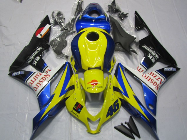 Nastro Azzurro 2007-2008 Honda CBR600RR Motorcycle Fairing