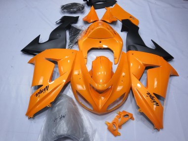 Orange 2006-2007 Kawasaki ZX10R Motorcycle Fairing