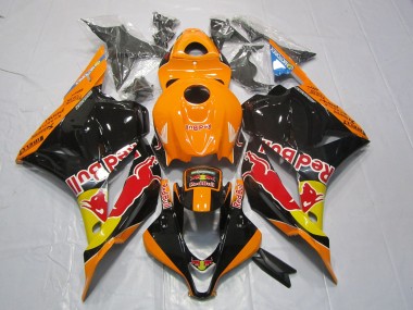 Orange Red Bull 2009-2012 Honda CBR600RR Motorcycle Fairing