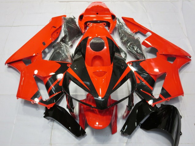 Orange Special Design 2005-2006 Honda CBR600RR Motorcycle Fairing