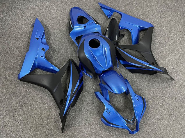 Pearl Blue OEM Style 2007-2008 Honda CBR600RR Motorcycle Fairing