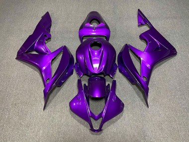 Pearl Purple Plain 2007-2008 Honda CBR600RR Motorcycle Fairing