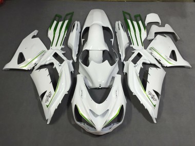 Pearl White Custom 2012-2021 Kawasaki ZX14R Motorcycle Fairing