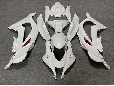 Pearl White Red Trim 2016-2019 Kawasaki ZX10R Motorcycle Fairing