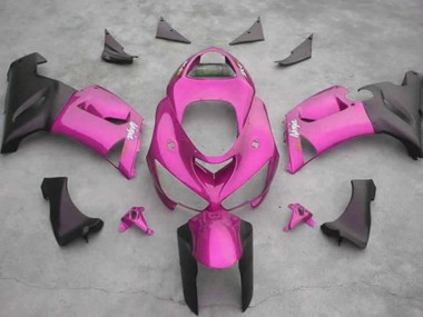 Pink 2005-2006 Kawasaki ZX6R Motorcycle Fairing