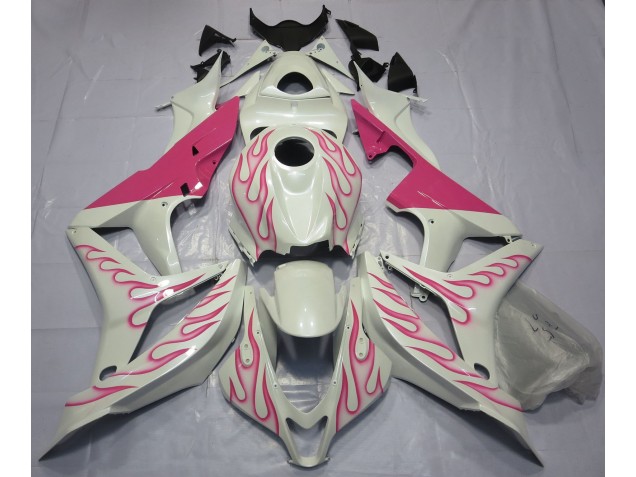 Pink Flame 2007-2008 Honda CBR600RR Motorcycle Fairing