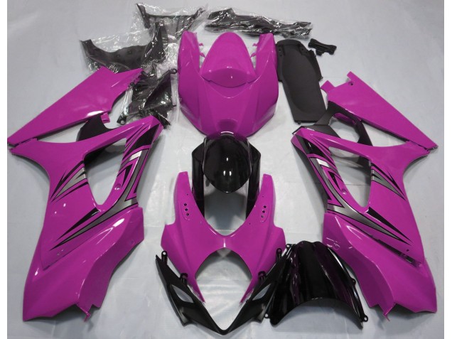 Pink OEM Style 2007-2008 Suzuki GSXR 1000 Motorcycle Fairing