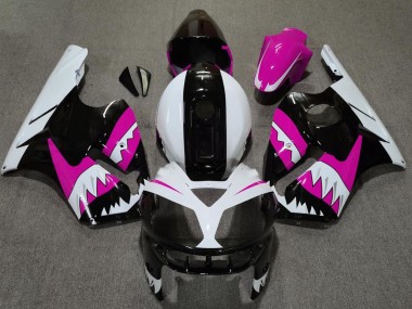 Pink Shark 2002-2005 Kawasaki ZX12R Motorcycle Fairing