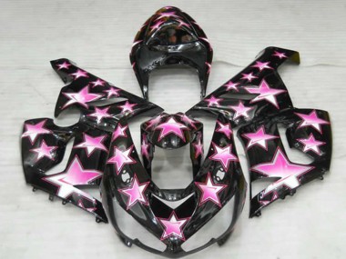 Pink Star 2005-2006 Kawasaki ZX6R Motorcycle Fairing