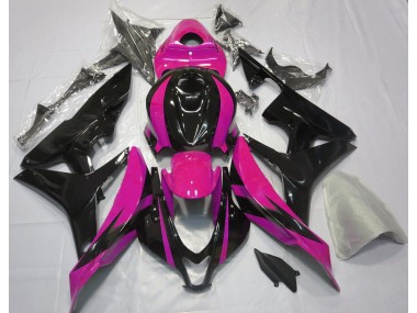 Pink and Black OEM Design 2007-2008 Honda CBR600RR Motorcycle Fairing