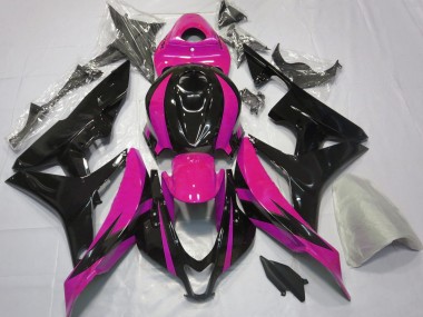 Pink and Black OEM Design 2007-2008 Honda CBR600RR Motorcycle Fairing