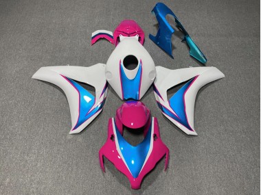 Pink and Blue Gloss 2008-2011 Honda CBR1000RR Motorcycle Fairing