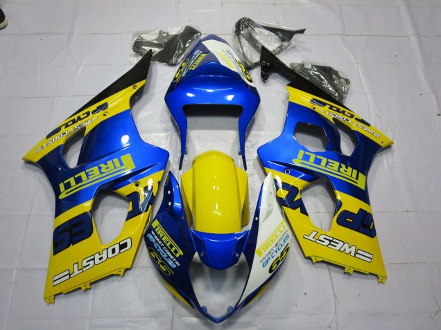 Pirelli 2003-2004 Suzuki GSXR 1000 Motorcycle Fairing