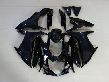 Plain Gloss Black 2011-2024 Suzuki GSXR 600-750 Motorcycle Fairing