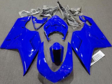 Plain Gloss Blue 2007-2014 Ducati Ducati 848 1098 1198 Motorcycle Fairing