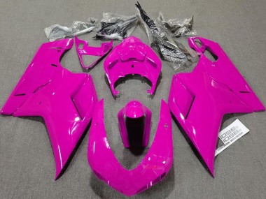 Plain Gloss Pink 2007-2014 Ducati Ducati 848 1098 1198 Motorcycle Fairing