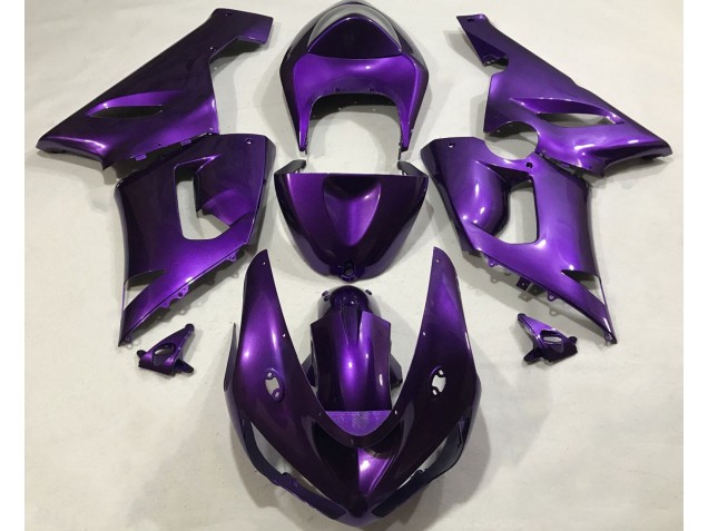 Purple 2005-2006 Kawasaki ZX6R Motorcycle Fairing