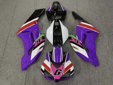 Purple 6 2004-2005 Honda CBR1000RR Motorcycle Fairing