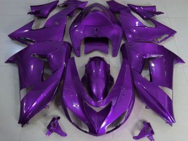 Purple Plain 2006-2007 Kawasaki ZX10R Motorcycle Fairing