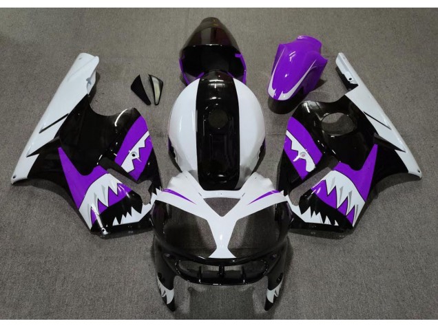 Purple Shark 2002-2005 Kawasaki ZX12R Motorcycle Fairing