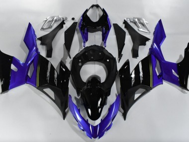 Purple and Black 2018-2023 Kawasaki Ninja 400 Motorcycle Fairing