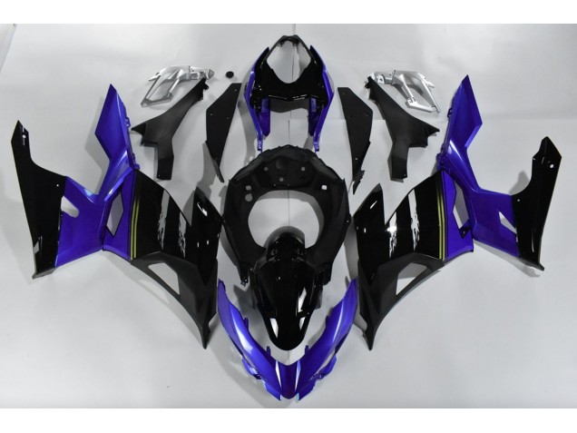 Purple and Black 2018-2023 Kawasaki Ninja 400 Motorcycle Fairing