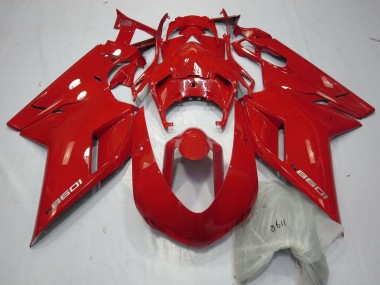 Red 1098 2007-2014 Ducati Ducati 848 1098 1198 Motorcycle Fairing