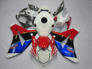 Red Blue and Black 2008-2011 Honda CBR1000RR Motorcycle Fairing