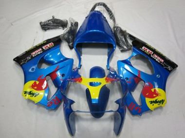 Red Bull 2000-2002 Kawasaki ZX6R Motorcycle Fairing