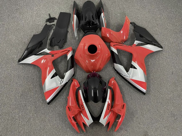 Red Design 2006-2007 Suzuki GSXR 600-750 Motorcycle Fairing