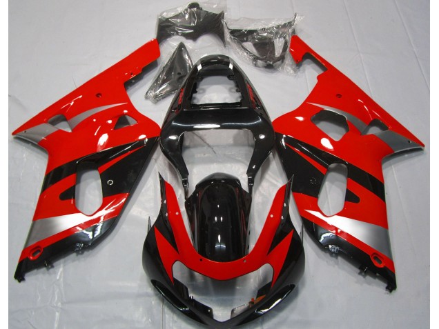 Red OEM Style 2001-2003 Suzuki GSXR 600-750 Motorcycle Fairing