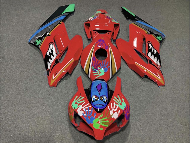 Red Shark 2004-2005 Honda CBR1000RR Motorcycle Fairing