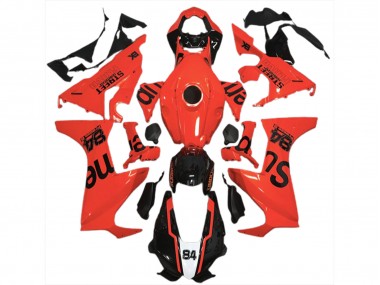 Red Street Flava 2017-2023 Honda CBR1000RR Motorcycle Fairing