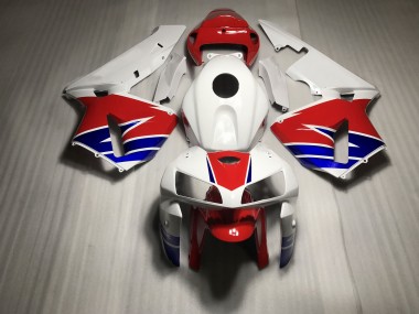 Red / White / Blue 2005-2006 Honda CBR600RR Motorcycle Fairing