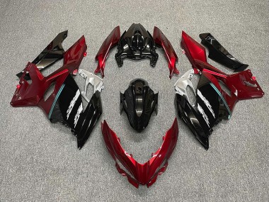 Red and Black 2018-2023 Kawasaki Ninja 400 Motorcycle Fairing