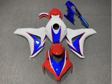 Red and Blue Gloss 2008-2011 Honda CBR1000RR Motorcycle Fairing