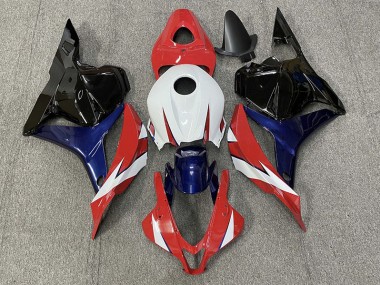 Red and White 2009-2012 Honda CBR600RR Motorcycle Fairing