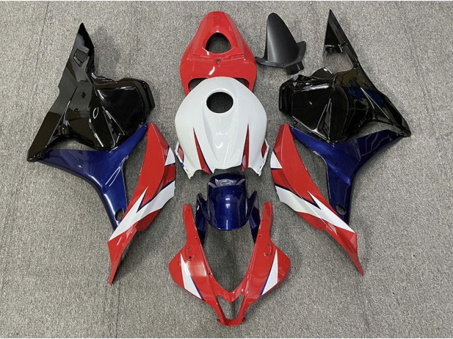 Red and White 2009-2012 Honda CBR600RR Motorcycle Fairing