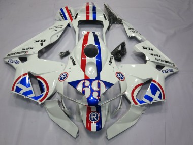 Repsol 69 2003-2004 Honda CBR600RR Motorcycle Fairing