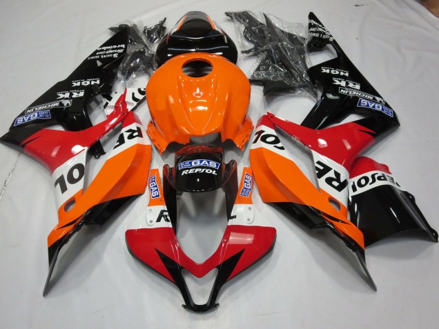 Repsol Style 2007-2008 Honda CBR600RR Motorcycle Fairing